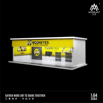 TIME MICRO MoreArt 1:64 Scale MOONEYES Maintenance Workshop Scene