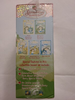 Strawberry Shortcake Berry Sweet Collection (DVD, 2005, 5-Disc Set