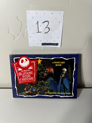 Disney Postcard Bk.: Tim Burton's Nightmare Before Christmas by Tim Burton 1993