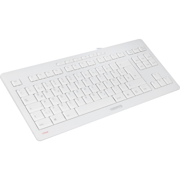 Cherry Stream Keyboard Tkl, Tastatur, Weiß-image