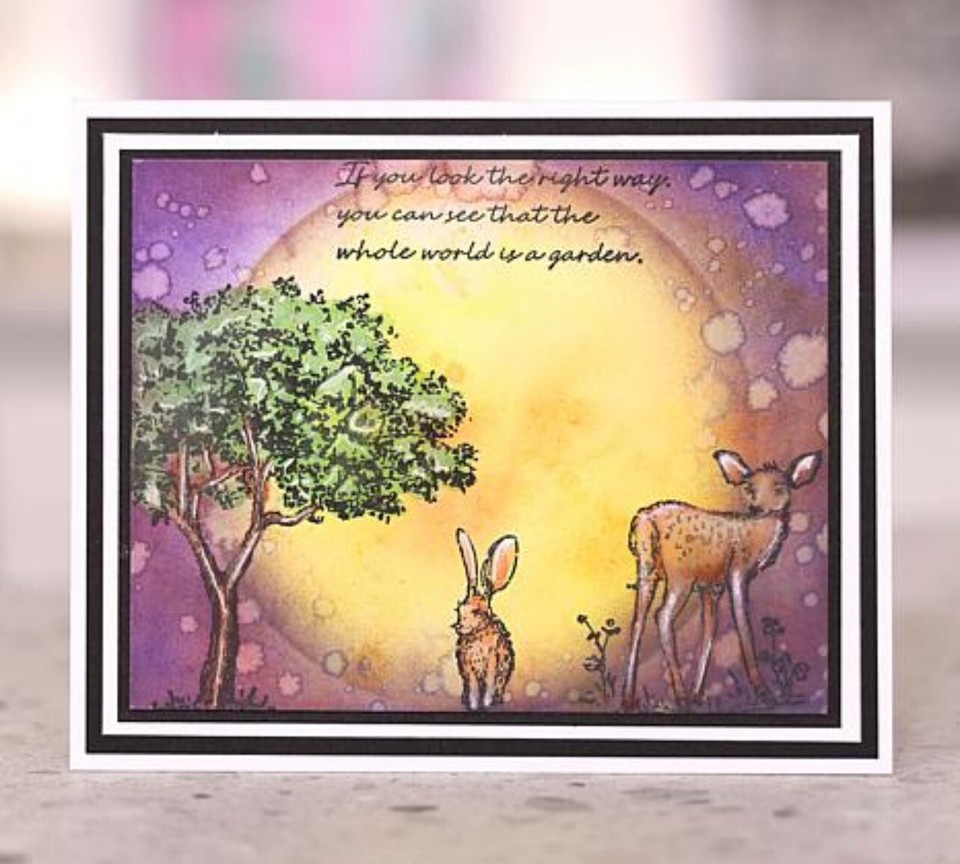 Stamps By Me Secret Forest 47 Piece Kit w/ Stamps Dies Paper Vellum