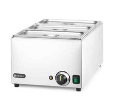Hendi Bain-Marie Speisewärmer Set inkl. 3x 1...