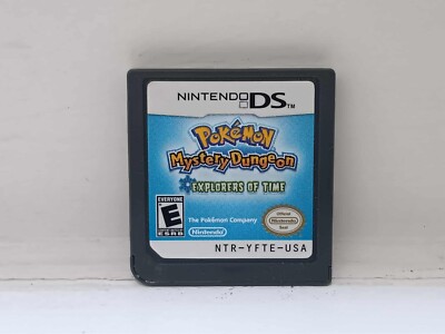 Nintendo DS Pokemon Mysterious Dungeon Explorers of Time (Works, Cartridge Only)