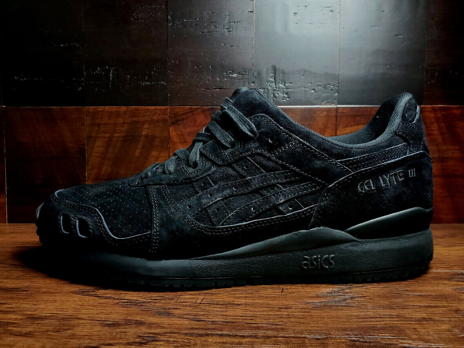 Asics Gel Lyte 3 OG 30th Anniversary Tonal Black Suede 1201A050-001 Mens | eBay