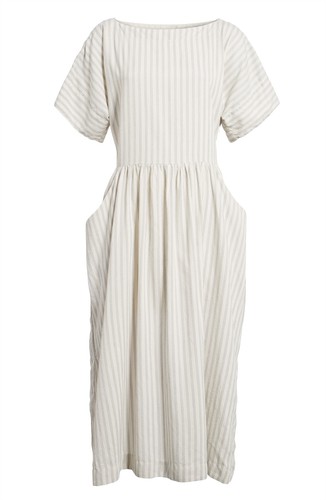 Women's James Perse Stripe Midi Dress, Size 1 (US 0-2) 152343 - Picture 2 of 5