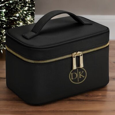 Personalisierter Kosmetikkoffer individuell Schmuckkästchen Kosmetiktasche Make-up Geschenk für Sie