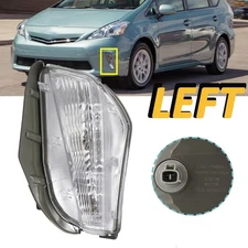 Left Front Bumper Turn Signal Light Fog Lamp For Toyota Prius V 2012 2013 2014