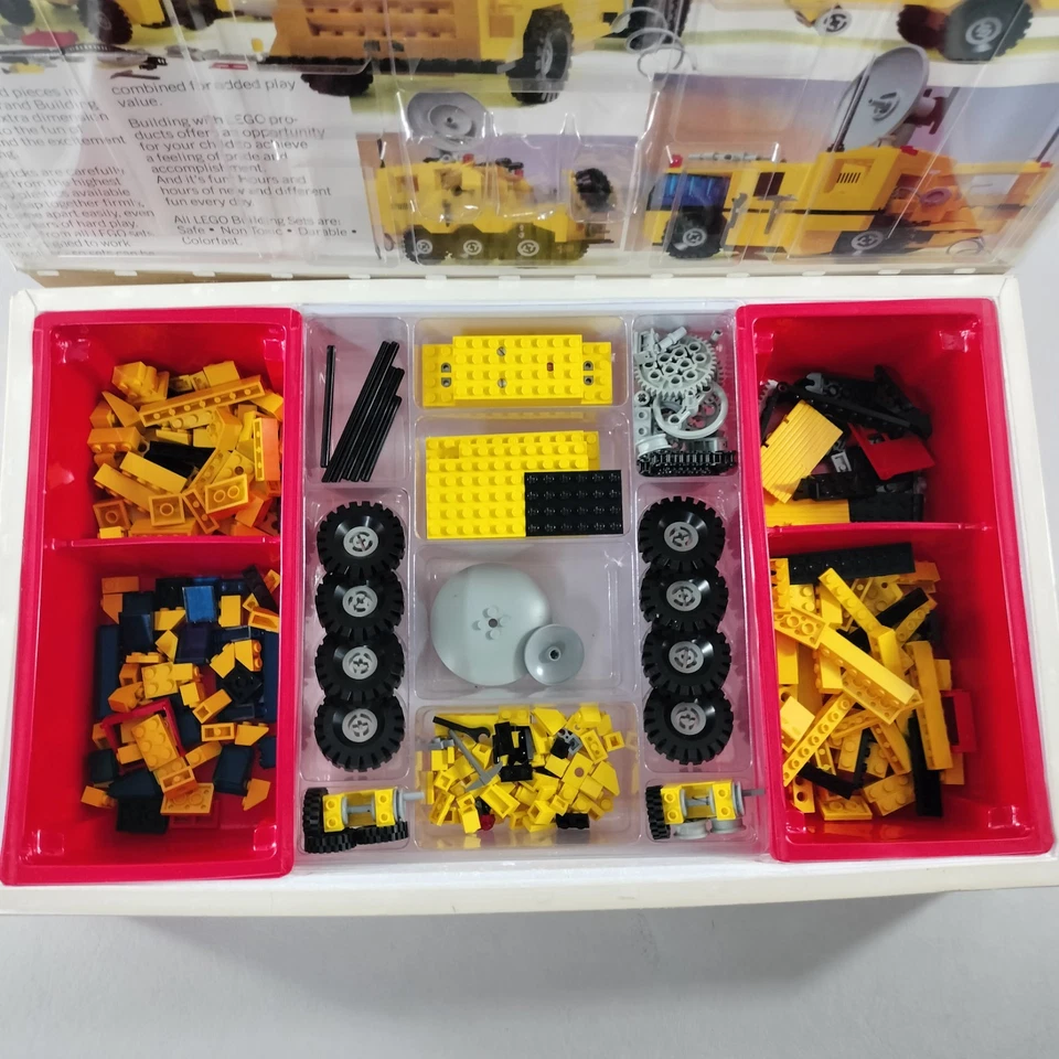 Vintage Lego Basic 744 Universal Building Set With Box Not Complete - Image 3 of 4
