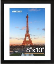 8x10 Picture Frame 1 Pack, Photo Frame with HD Plexiglass, Display Pictures
