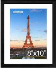 8x10 Picture Frame 1 Pack, Photo Frame with HD Plexiglass, Display Pictures