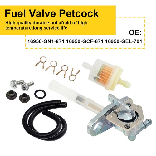 Fuel Petcock New Valve Fit Honda XR/CRF50 70 80 100 16950-GN1-871 16950-GCF-671