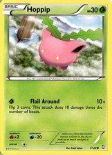 Hoppip 1/124 Dragons Exalted Pokémon Card TCG