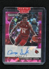 2020 Panini Prizm Draft Picks Prospect Pink Ice Dwayne Sutton #PA-DS Auto 1o8c