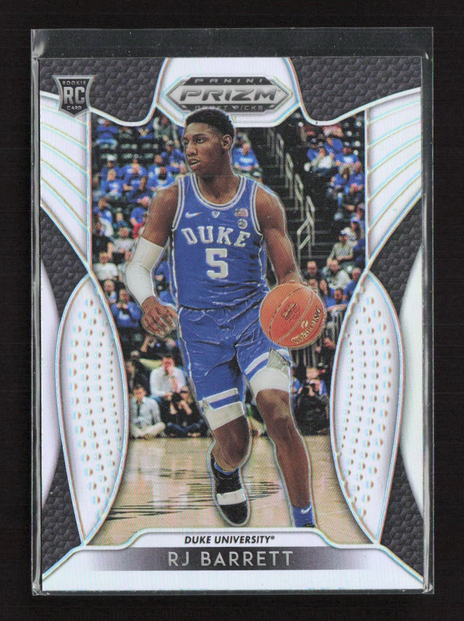 2019 Panini Prizm Draft Picks #66 RJ Barrett Prizms Silver
