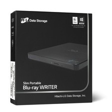 Hitachi-LG BP55EB40 Slim Portable Blu-ray Writer,AHLE10B BDXL M-DISC