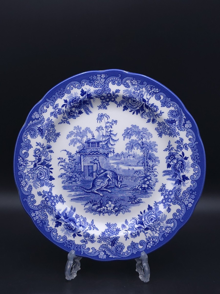 Spode Blue Room Collection The Kangaroo Enclosure 26 cm Dinner