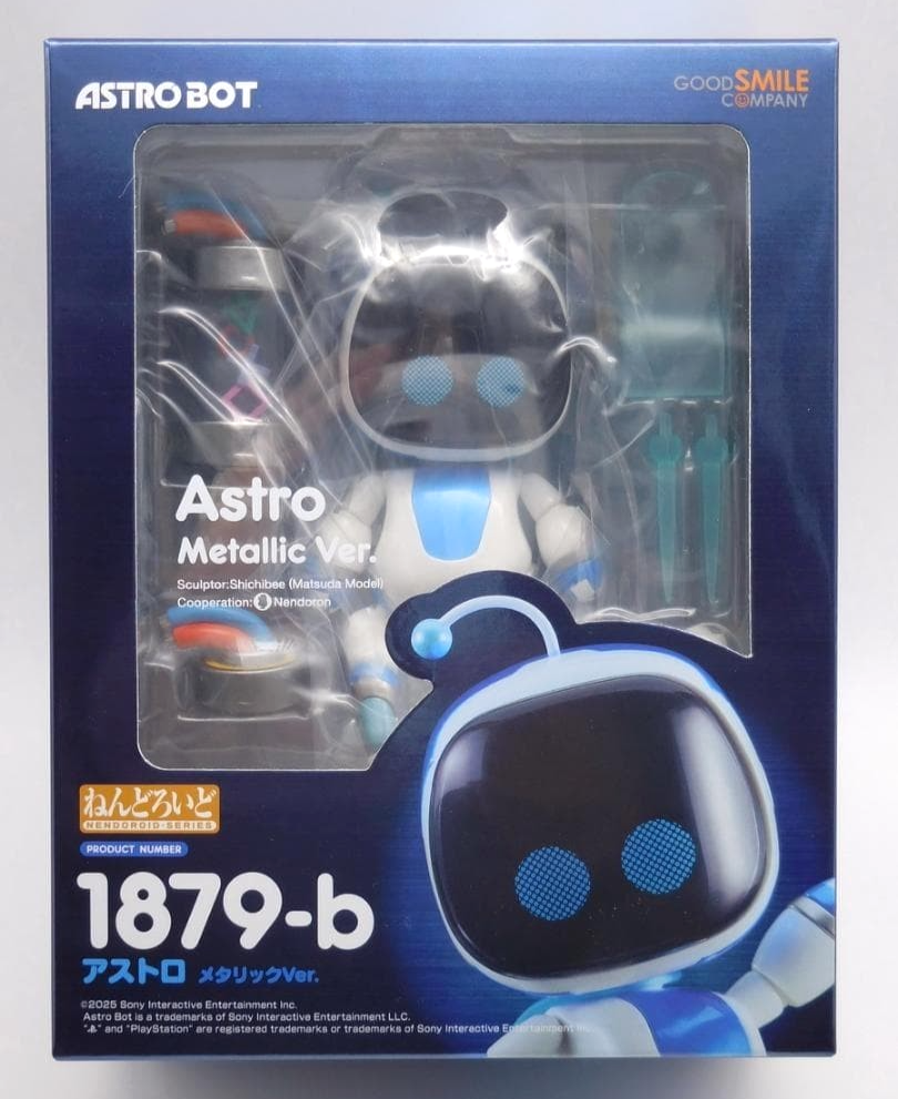 Nendoroid 1879-b Astro Bot Metallic Ver. Action Figure Good Smile