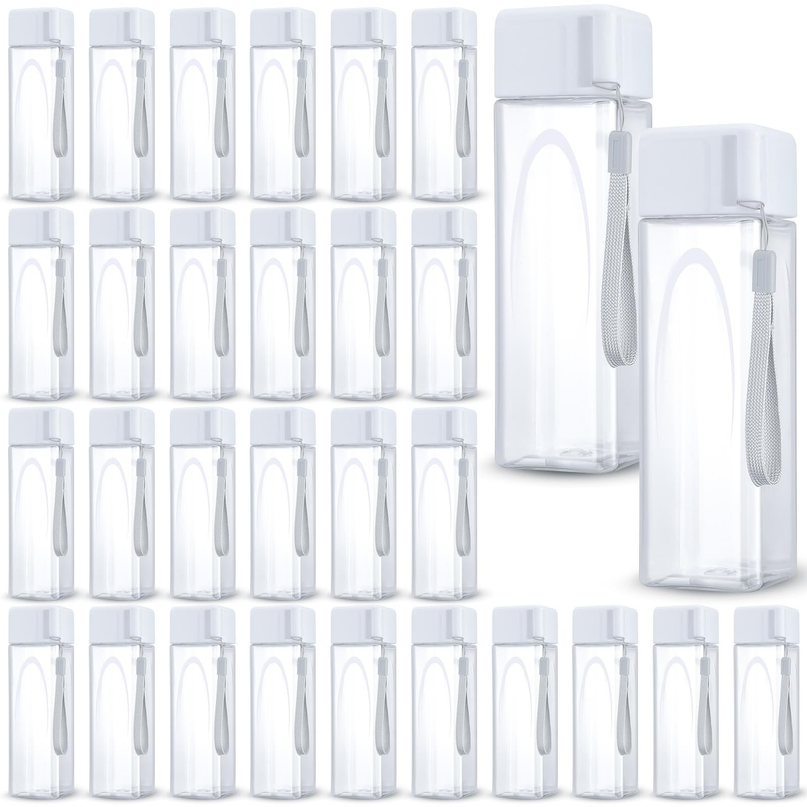 Bulk 17 Oz Plastic Sports Water Bottles For Adults Reusab...