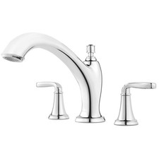 Pfister Northcott Roman Tub Faucet Trim 2-Handle 3-Hole Valve Sold Separately