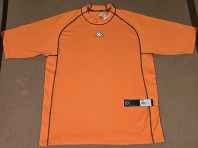 NWT Kappa Orange MEDIUM Soccer Jersey Short Sleeve Performance