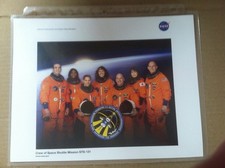 Photo équipage navette spatiale (STS-131) 8x10 couleur