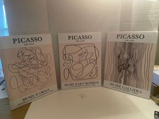 3 Pablo Picasso  Canvas Prnts 11 3/4" X 15 3/4" x 1 7/8" The Love Kiss The Hug