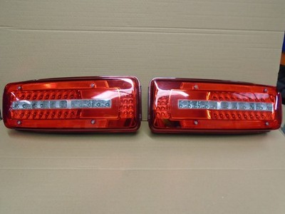 2X Tail Light 24V Led Rear Lamp Plug at back for Daf Truck XF CF LF XG