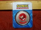 Sonic the Hedgehog "Knuckles" 1 Oz .999 Silver Colorized Art Round Carded