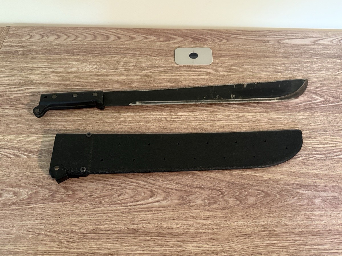 Vintage U.S. Military Army Machete Ontario Knife Company w/ 1991