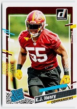 2023 Donruss #400 K.J. Henry