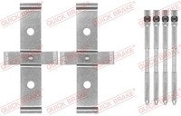 ZubehöRsatz Scheibenbremsbelag Quick Brake 109-1694 FüR Renault Megane 159 Alfa