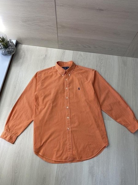 Men Ralph Lauren Shirt Orange 3XL-4XL