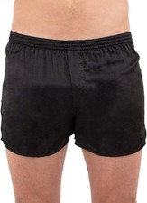 Pack Of 3 INTIMO Men s Sandwashed Silk Boxer Black Small