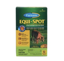 FARNAM EQUI-SPOT SPOT ON PROTECTION FOR HORSES  - 6 WEEK SUPPLY