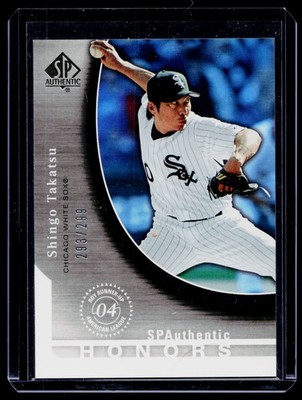 2005 SP Authentic Honors #SH-ST Shingo Takatsu Chicago White Sox 293/299