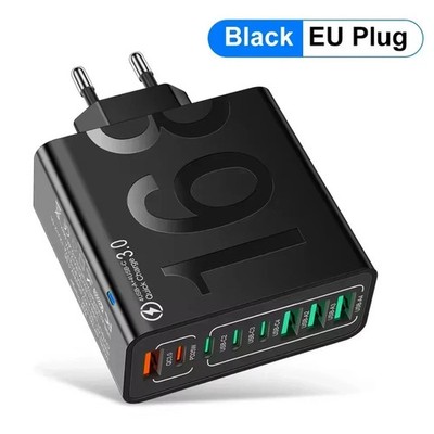 150W 8in1 USB-C Schnellladegerät  Multi Charger Netzteil für Handy & Tablet DE
