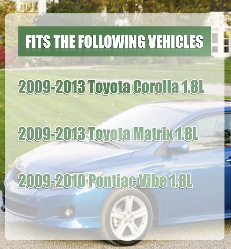 Juego de montaje de transmisión de motor de 4 piezas para Toyota Corolla 2009-2018 1,8 L A62015 A62023 Foto 2 de 3