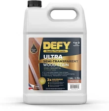 DEFY Ultra Semi-Transparent Outdoor Wood Stain & Sealer