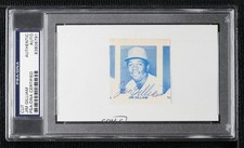 PSA/DNA Authenticated Jim Gilliam Certified Authentic Auto Auto s7f