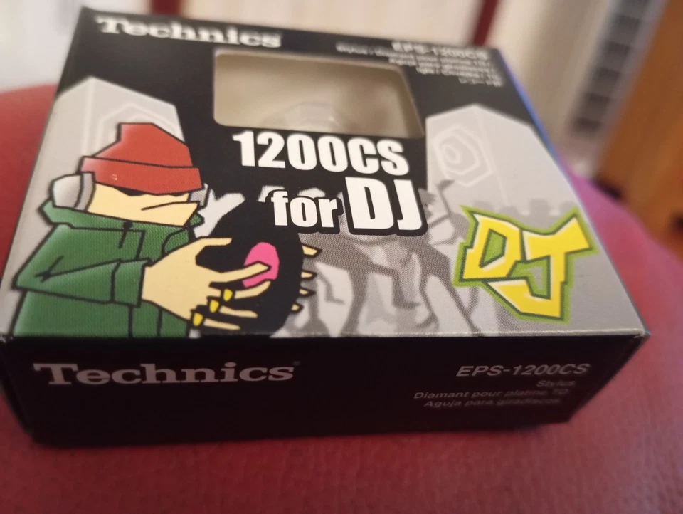 PAIR Technics EPS-1200CS For DJ (White) Diamond Stylus In Sealed Boxes  - Image 3 of 3