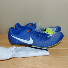 Nike Zoom Ja Fly 4 Track  Field Spikes Blue Green DR2741-400 Men's Size 12
