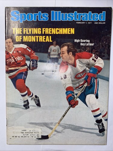 Sports Illustrated February 7 1977 Guy LaFleur The Flying Frenchman Of Montreal - 第 1/17 張圖片