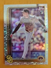 2025 Topps Series 1 Sean Reynolds Topps Foil Logo Rookie Baseball Card #246. rookie card picture