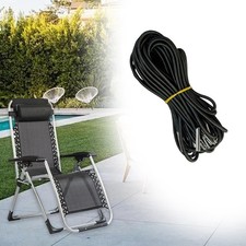 4x Replacement Elastic String for Patio Chairs, Bungee Chair