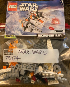 LEGO Star Wars 75074 Snowspeeder 100% Complete with Manual - No Box