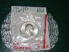 1964-D Uncirculated Silver {BU} Washington Quarter, Denver Mint-BLAZER!!