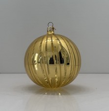 Old World Christmas Gold Glass Ornament