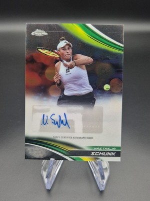 Topps Chrome Tennis 2025 - Nastasja Schunk - Autograph