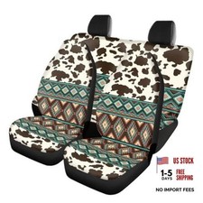 Aztec Seat Covers For Cars Suv Trucksbrown Cow Print Car Seat Aztec Cow Aztec Seat Covers For Cars Suv Trucksbrown Cow Print Car Seat Aztec Cow