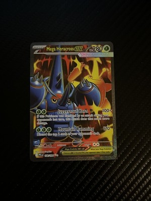 Pokémon TCG Mega Heracross EX 108/094 Full Art Holo
